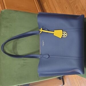 Tory Burch Perry Leather Tote Large